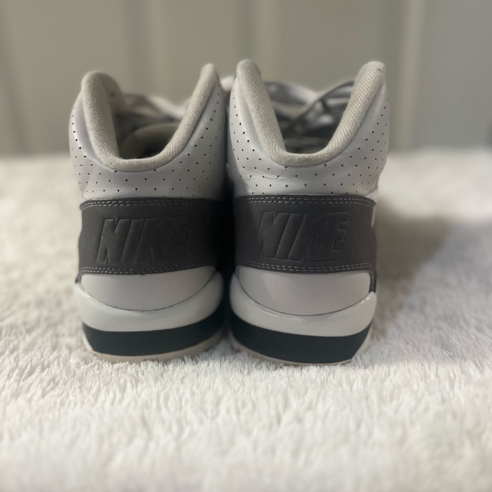 Nike Air Trainer SC High Gray and Pink Sneakers - Picture 3 of 5